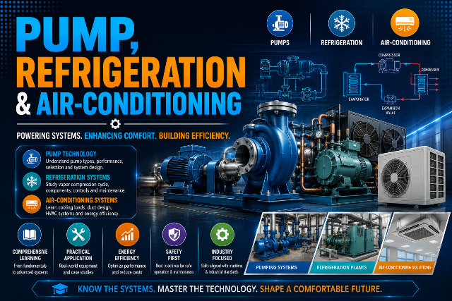 Pump, Refrigeration & Air-Conditioning