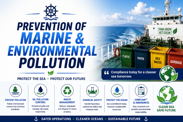 Prevention of Marine & Environmental Pollution