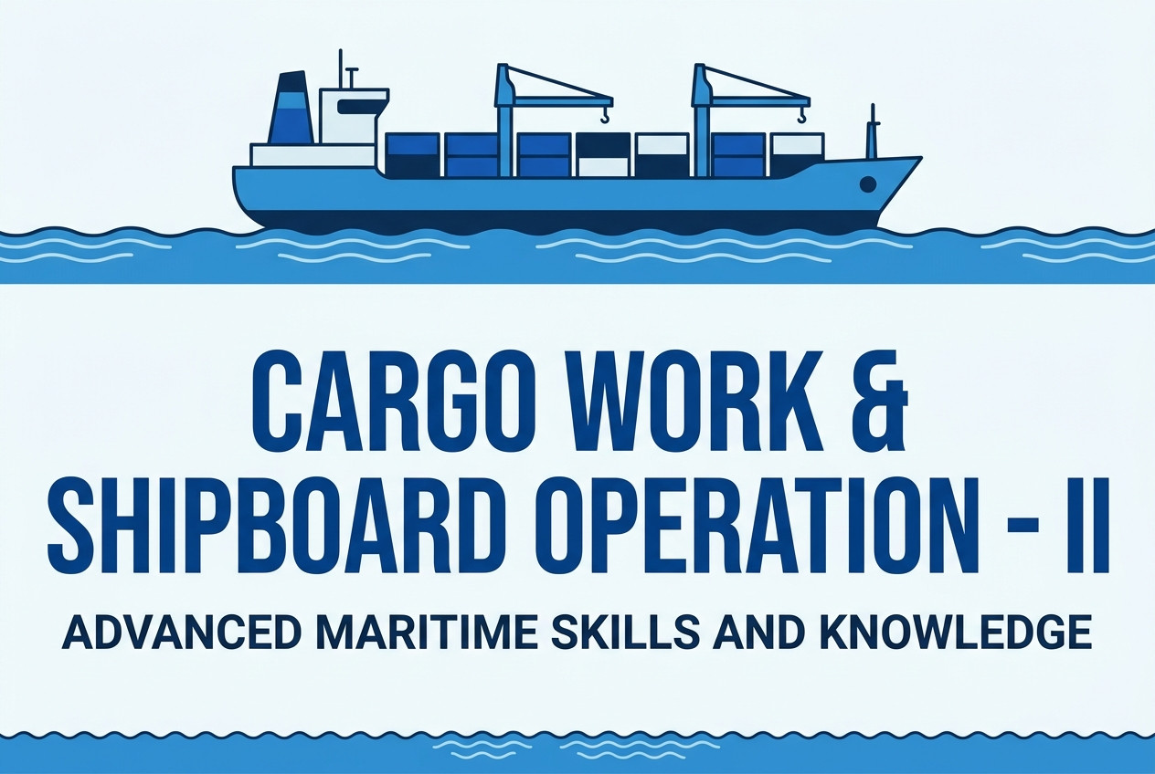 Cargo work and Shipboard OperationâII